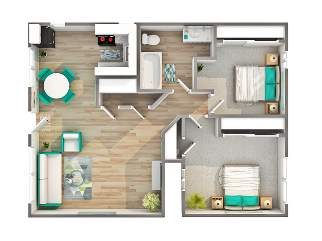 Bluebell | Two Bed