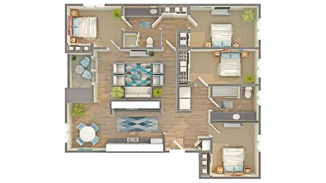 Floorplan Images | Arrive at the Retreat