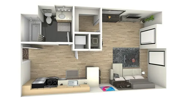Floorplan Images | Arrive Hollywood