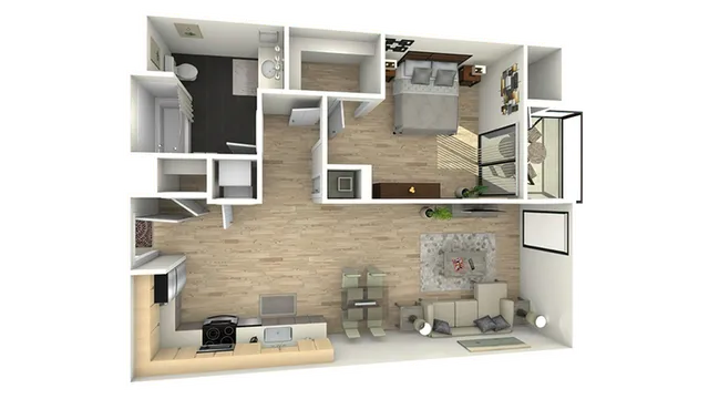 Floorplan Images | Arrive Hollywood