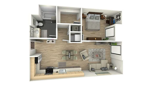 Floorplan Images | Arrive Hollywood