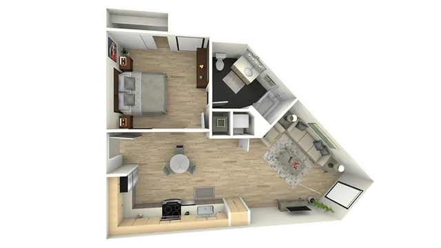 Floorplan Images | Arrive Hollywood