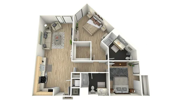 Floorplan Images | Arrive Hollywood