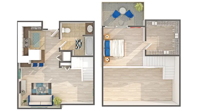 A5 | 1-Bedroom Floorplan
