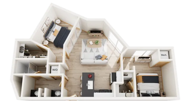 Floorplan Images | Solhaus Apartments