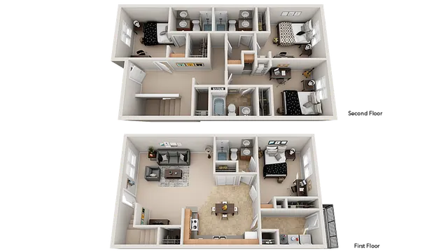 Student-apartments-tallahassee-near-TSC-4-4-bedroom-apartment