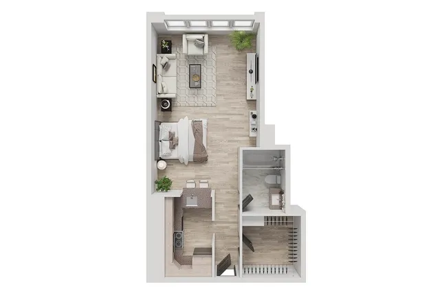 S | Studio Floorplan