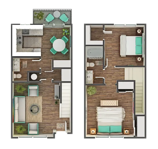 Cobalt 2x1.5 Floorplan
