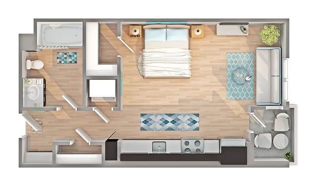 S1 | Studio Floorplan