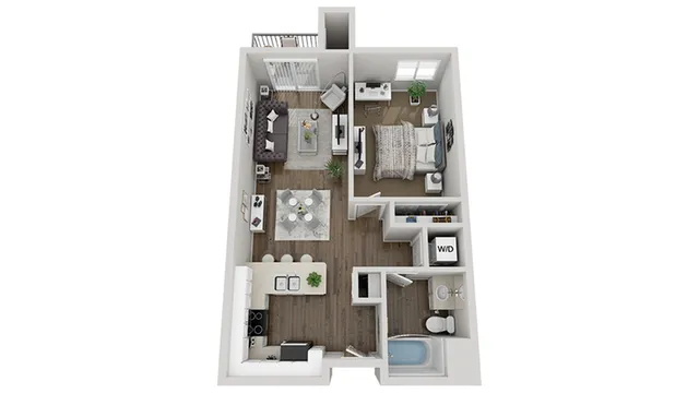 Segovia Income-Restricted Floorplan at Arrive Mission Valley