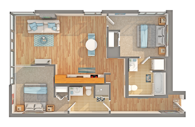 2x2 - A Floorplan