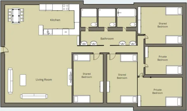 5x3 Room Locations