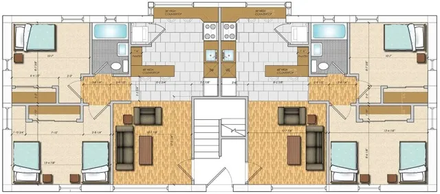 2 bed Sold Out - Off Campus Student Housing Apartments in Salt Lake City, Utah near University of Utah