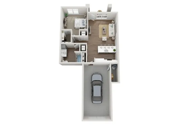 Floor Plan 1I | Seasons at River View | Apartments in Pleasant Prairie, WI