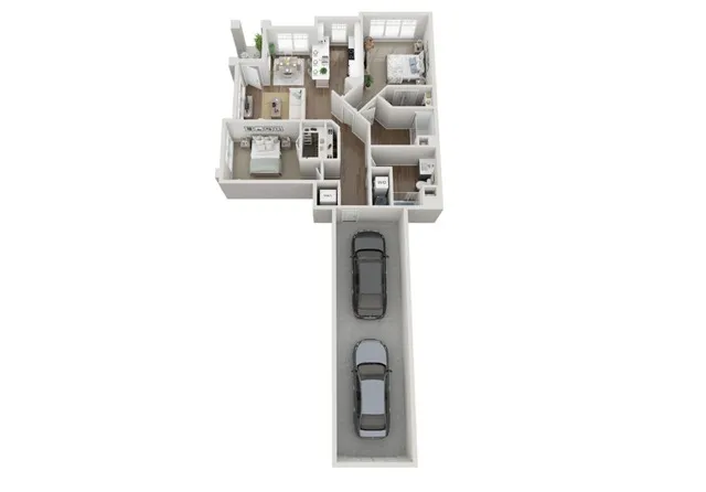 Floor Plan 2G | Seasons at River View | Apartments in Pleasant Prairie, WI