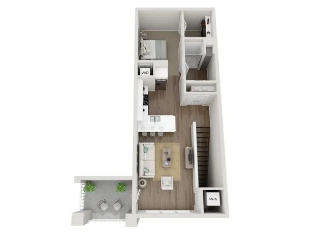 Floor Plan A | Seasons at Mount Pleasant | Apartments in Mount Pleasant, WI