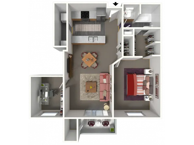Canterbury | Saddle Brook Apartments | Apartments in Pewaukee, WI