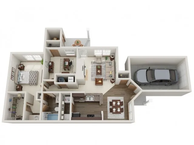 Bartlett | Manchester Oaks | Apartments in Franklin, WI