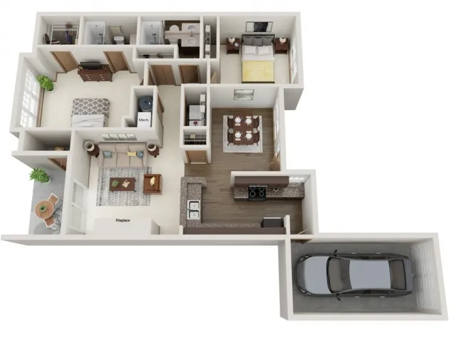 Cypress | Manchester Oaks | Apartments in Franklin, WI