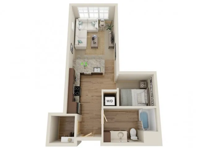 Floor Plan A1 | The Junction | Apartments in Menomonee Falls, WI