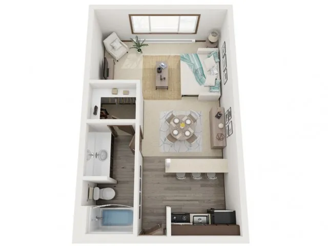 Efficiency | Valley View Apartments | Apartments in Madison, WI