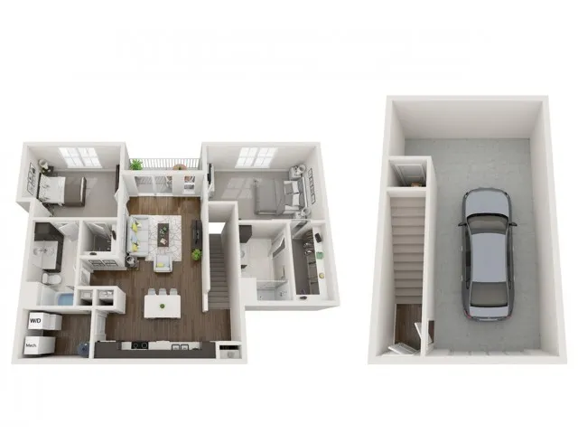 SD5 - The 85 at Maple Grove | Townhomes and Apartments in Madison, WI