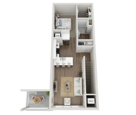 Floor Plan A | Seasons at North Aurora | Apartments in North Aurora, IL