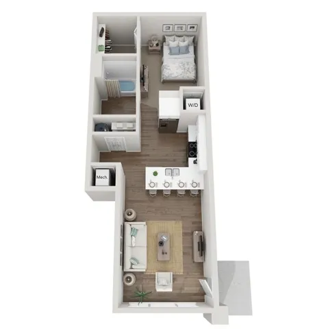 Floor Plan AA | Seasons at Franklin | Apartments in Franklin, WI
