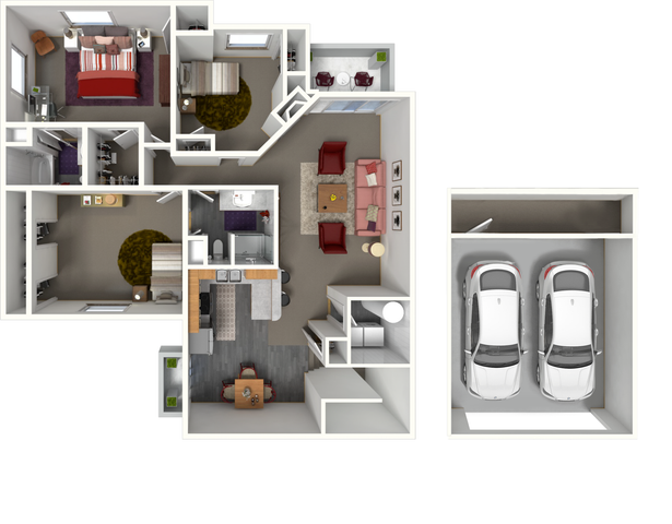 Thoroughbred III | Saddle Brook Apartments | Apartments in Pewaukee, WI