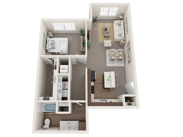 The Sullivan | The Landmark at Hatchery Hill | Apartments in Fitchburg, WI