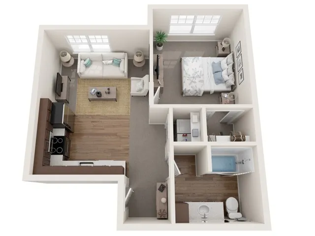 The Cole | The Landmark at Hatchery Hill | Apartments in Fitchburg, WI