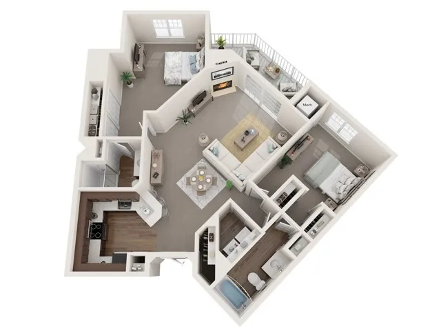 The Randall | The Landmark at Hatchery Hill | Apartments in Fitchburg, WI