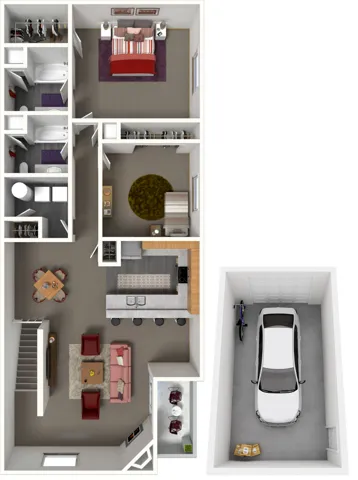 Louisville I | Saddle Brook Apartments | Apartments in Pewaukee, WI