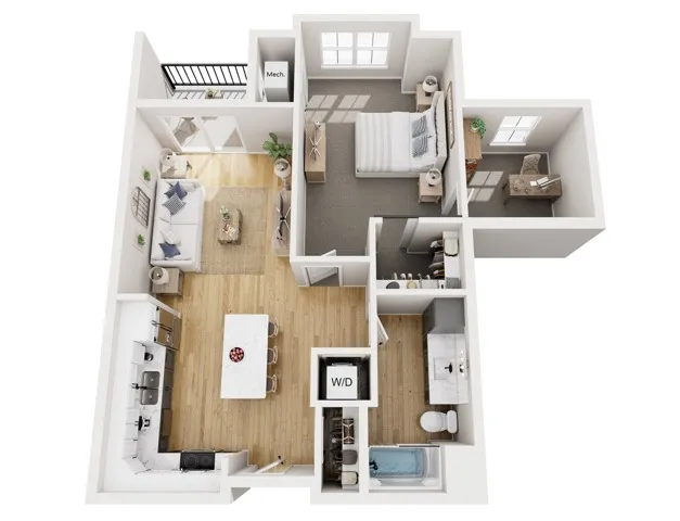 B1.2 - Apex at Verona | Apartments, Townhomes, and Stacked Flats in Verona, WI