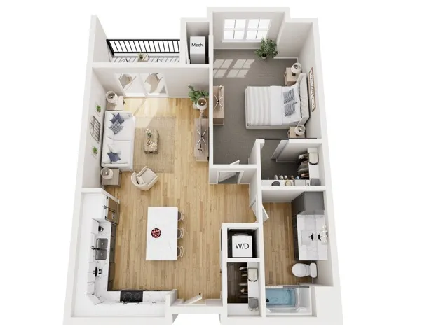 B2 - Apex at Verona | Apartments, Townhomes, and Stacked Flats in Verona, WI