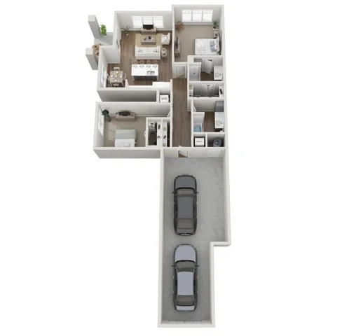 Floor Plan 2A | Seasons at Grafton | Apartments in Grafton, WI