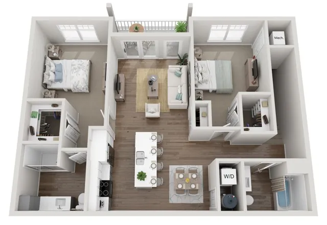 Floor Plan 2D | Seasons at Grafton | Apartments in Grafton, WI