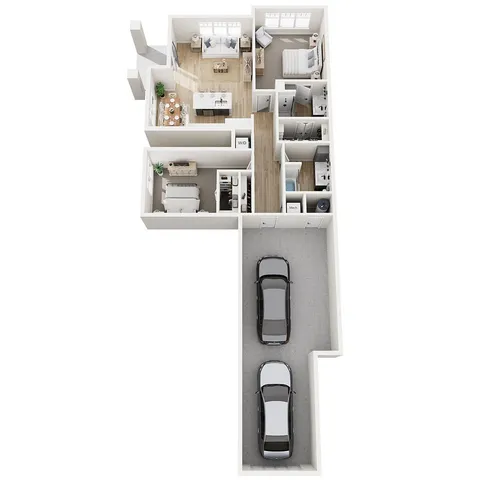 Floor Plan 2A | Seasons at Elgin | Apartments in Elgin, IL
