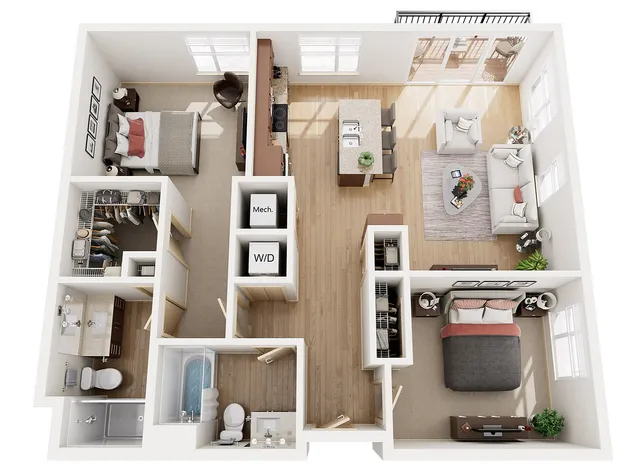 2E | 1505 Apartments & Townhomes