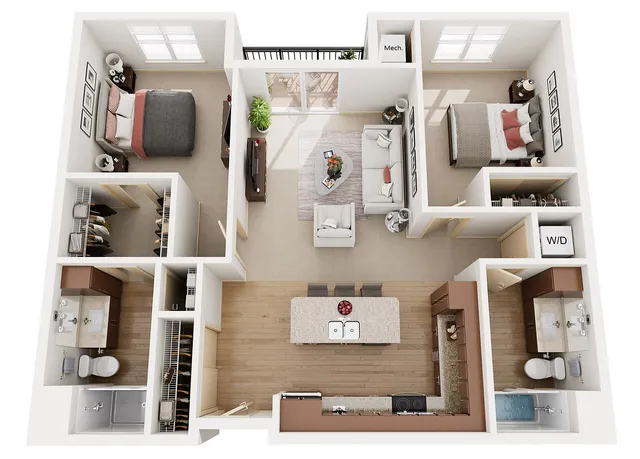 D3 | 1505 Apartments & Townhomes