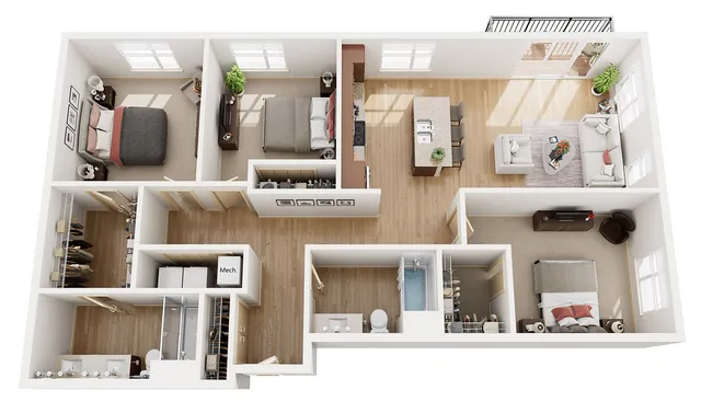3A | 1505 Apartments & Townhomes