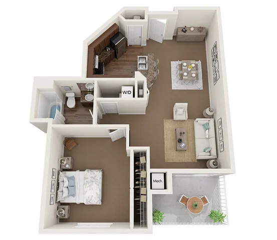 The Cambridge I | Barrington Place | Apartments in Madison, WI