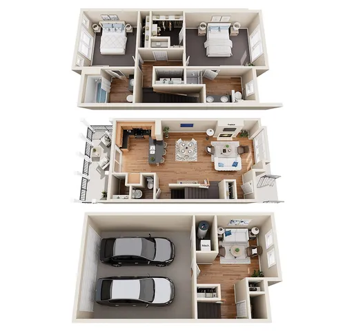Townhome TB2 | The Woodlands Apartments | Apartments in Menomonee Falls, WI
