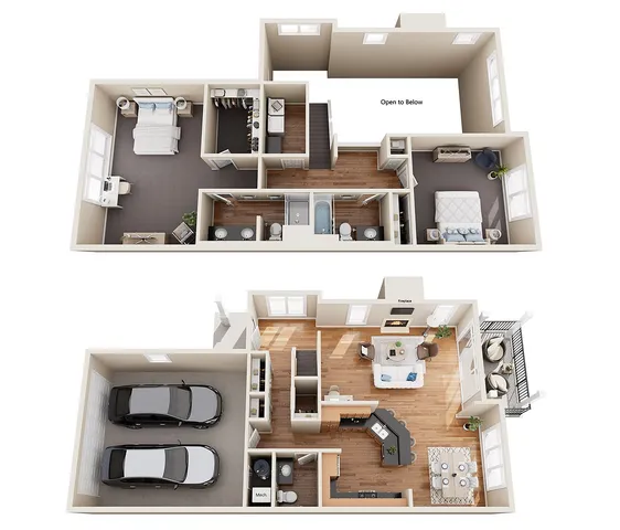 Townhome TB4 | The Woodlands Apartments | Apartments in Menomonee Falls, WI