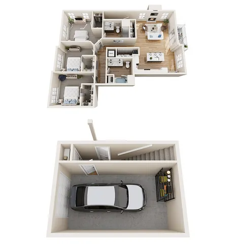 SD8 - Terrapin Run Townhomes | Townhomes and Stacked Flats in DeForest, WI