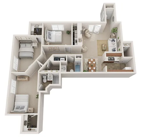 Nottingham | Foxcroft Apartments | Apartments in Green Bay, WI