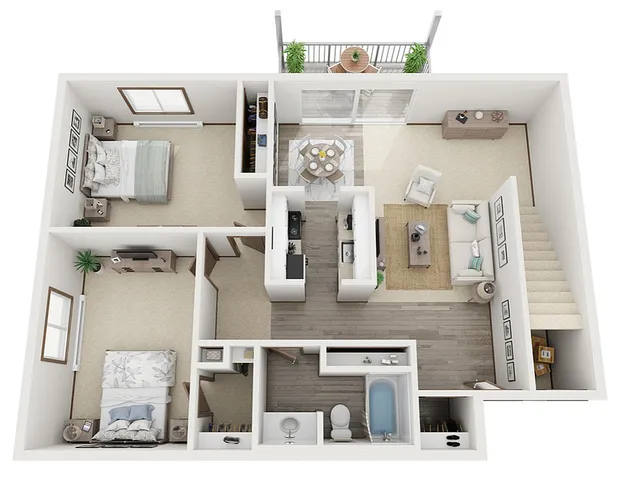 Valley View - Hemlock Floorplan
