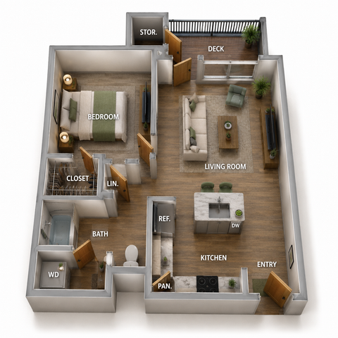 1 Bedroom Standard