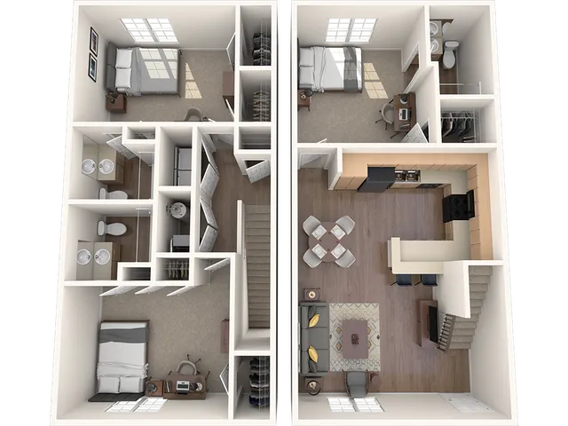 3 Bedroom Townhome