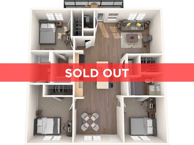 3-Bed 3-Bath Signature